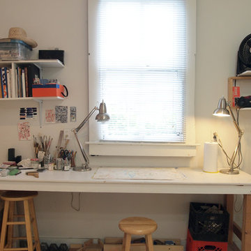 My Houzz: Southern Warmth Meets Dutch Minimalism in a Live-Work Cottage