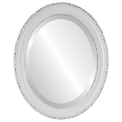 Traditional Bathroom Mirrors by The Oval and Round Mirror Store