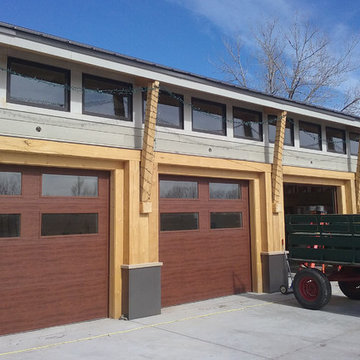 High Lift Variable Roof Pitch Custom Clopay Garage Doors