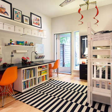 My Houzz: A Shared Boys’ Bedroom That’s Right on Track
