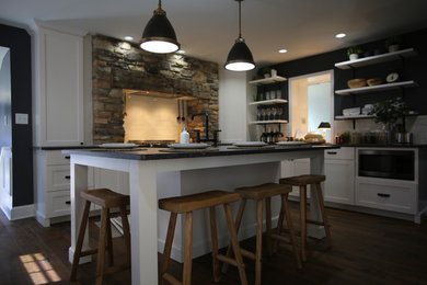 Example of a cottage kitchen design in Baltimore