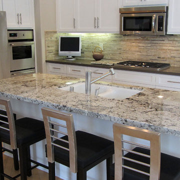 Shaker white kitchen