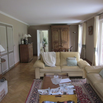 Moderniser le salon d'une maison d'architecte