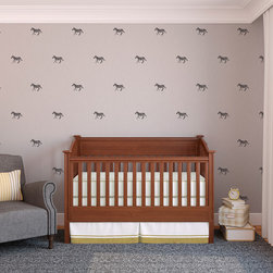 Tiny Repeatable Zebra Wall Pattern Pieces - Wall Decals