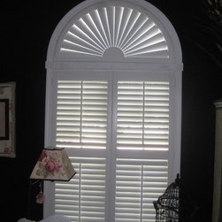 Specialty Shapes - Interior Shutters
