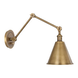 Robert Abbey - Robert Abbey Alloy Wall Sconce - Swing Arm Wall Lamps