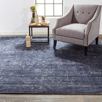 Miska Area Rug - Navy
