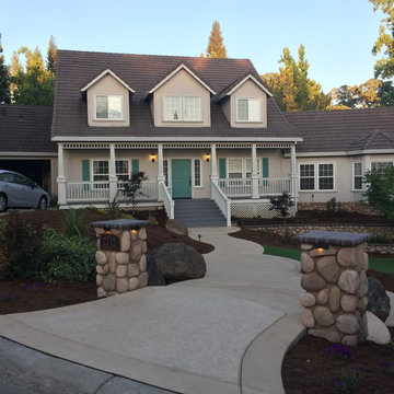 Granite Bay Neighbors Front Yard Remodel