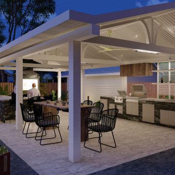 Outdoor Dinning Design Study