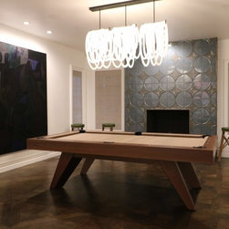 Trigon High End Custom Billiards Table - Game Tables