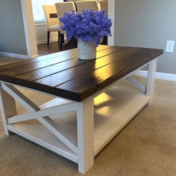 Rustic Coffee Table - Coffee Tables