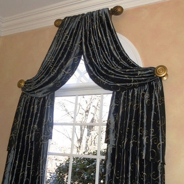Arch window treatment