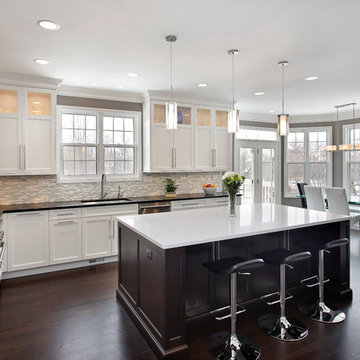 Pristine Streamlined Kitchen