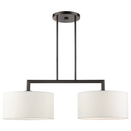 Black Chrome Timeless, Transitional, Linear Chandelier