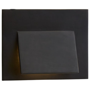 Esker Envelope Outdoor Wall Sconce, LED, Bronze, 7"H (KW 2706BZ 2V6Q8)