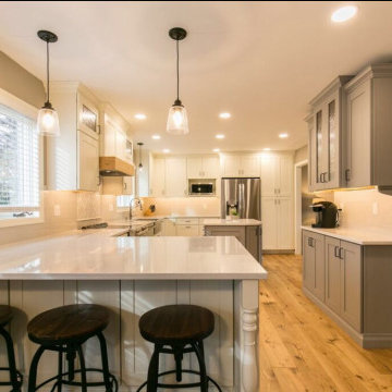 Enlarged Kitchen with Wall Removal