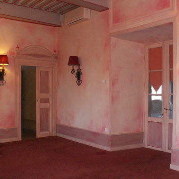 Effets décoratifs sur murs intérieurs