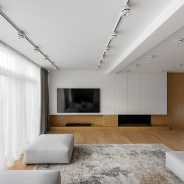 Penthouse interior design "CUBE-33"