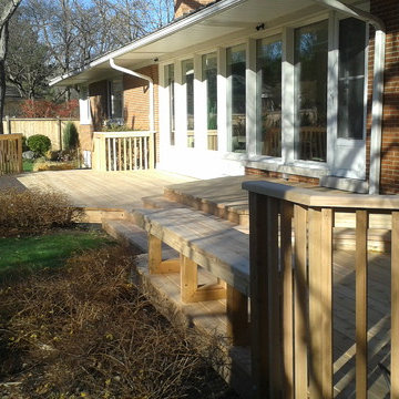 Replace Cedar Decking & Railing
