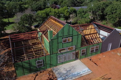 Inspiration for an exterior home remodel in Dallas