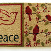 Peace Dove and Cardinal Doormat