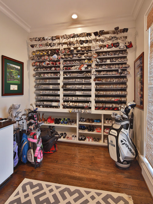 Golf Club Rack | Houzz