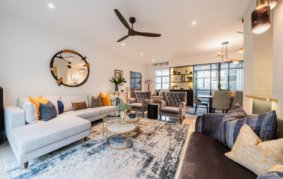 Houzz Tour: Black-and-White-Inspired Home is Fit for Entertaining