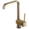 Phoenix Classico Antique Brass Single Handle Kitchen Sink Faucet