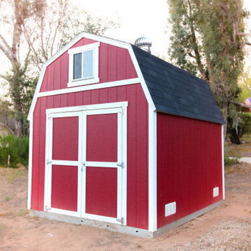 Barn Style Shed - Mid Century Modern Custom Home