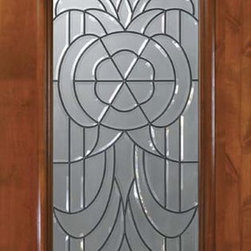 Slab Exterior Single Door 80 Alder Hillsborough Full Lite Glass - Front Doors