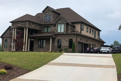 Contemporary exterior home idea in Other