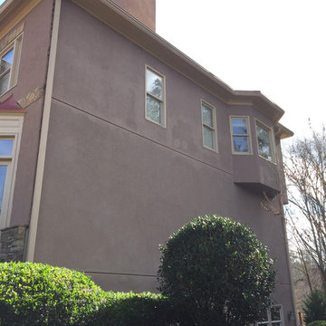Latorre/siding shutters roof stucco removal/Alpharetta