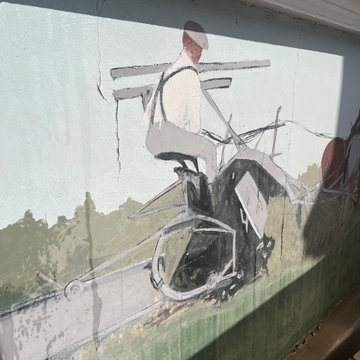 Michigan State Fair Coliseum: Portico Mural Restoration