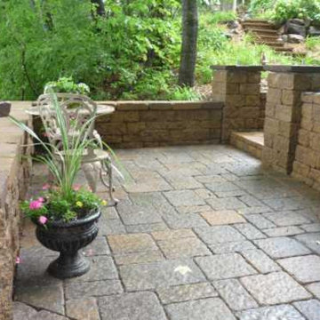 Lakeside Patio with Fireplace