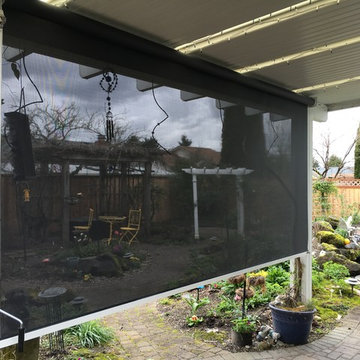 Sunscreen on Patio Cover