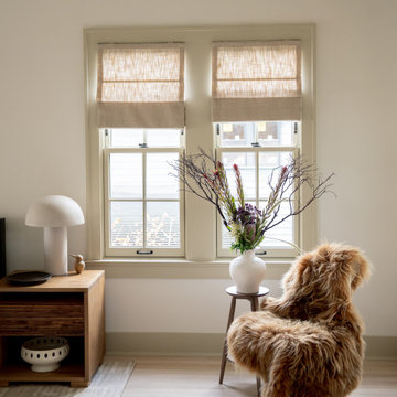 Motorized Roman Shade Cordless by TWOPAGES