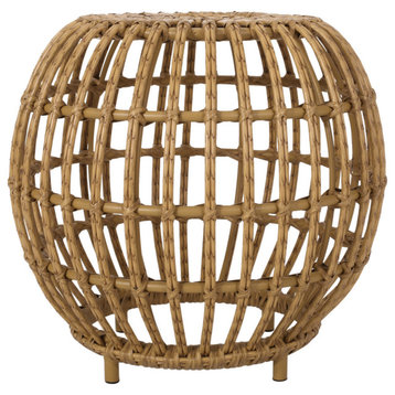 Whitetail Wicker Side Table