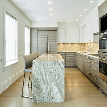 Brookline Condominium Kitchen