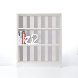 PANYL Lilac Thick Stripes for IKEA BILLY - Home Decor