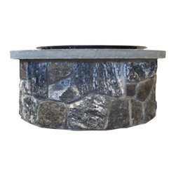 Stoneliving Fire Pit with Insert - Fire Pits