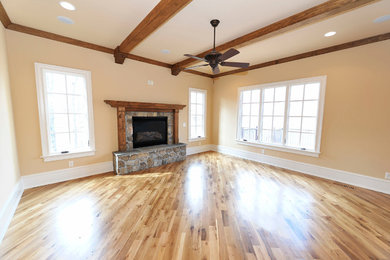 Living room - transitional living room idea in Other