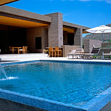 Straight Line Pools by Mossman Brothers Pools