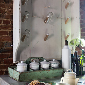 My Houzz: Sweet Vintage Touches in an 1865 Cincinnati Brick Loft