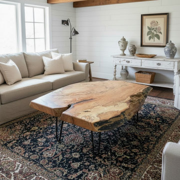 Customizable Live Edge Maple Coffee Tables, Made-To-Order