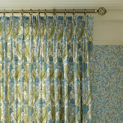 iLiv Art Deco Cornflower Curtains from Aspire Curtains & Blinds - Curtains