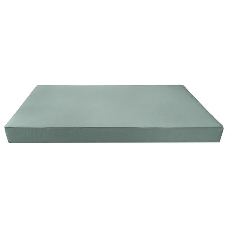 |COVER ONLY| Outdoor Piped Trim 6" Twin Size Daybed Fitted Sheet Slipcover AD002