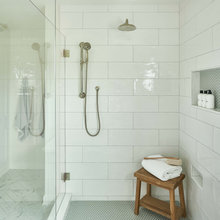 Master shower