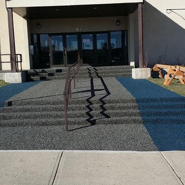 Rubber Stone Walks and Steps