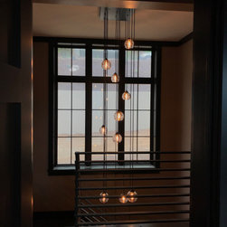 Custom Optic Chandelier - Chandeliers