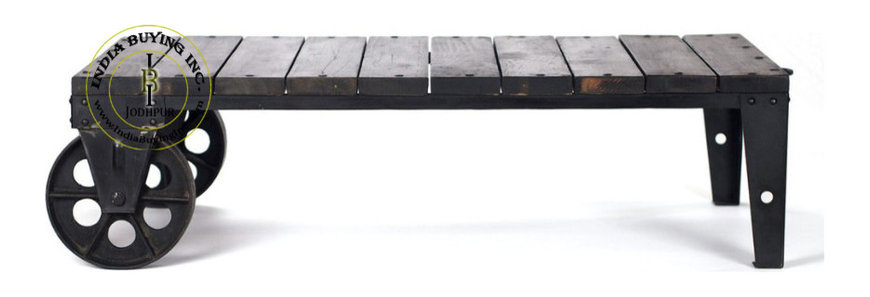 Industrial retro vintage french furniture